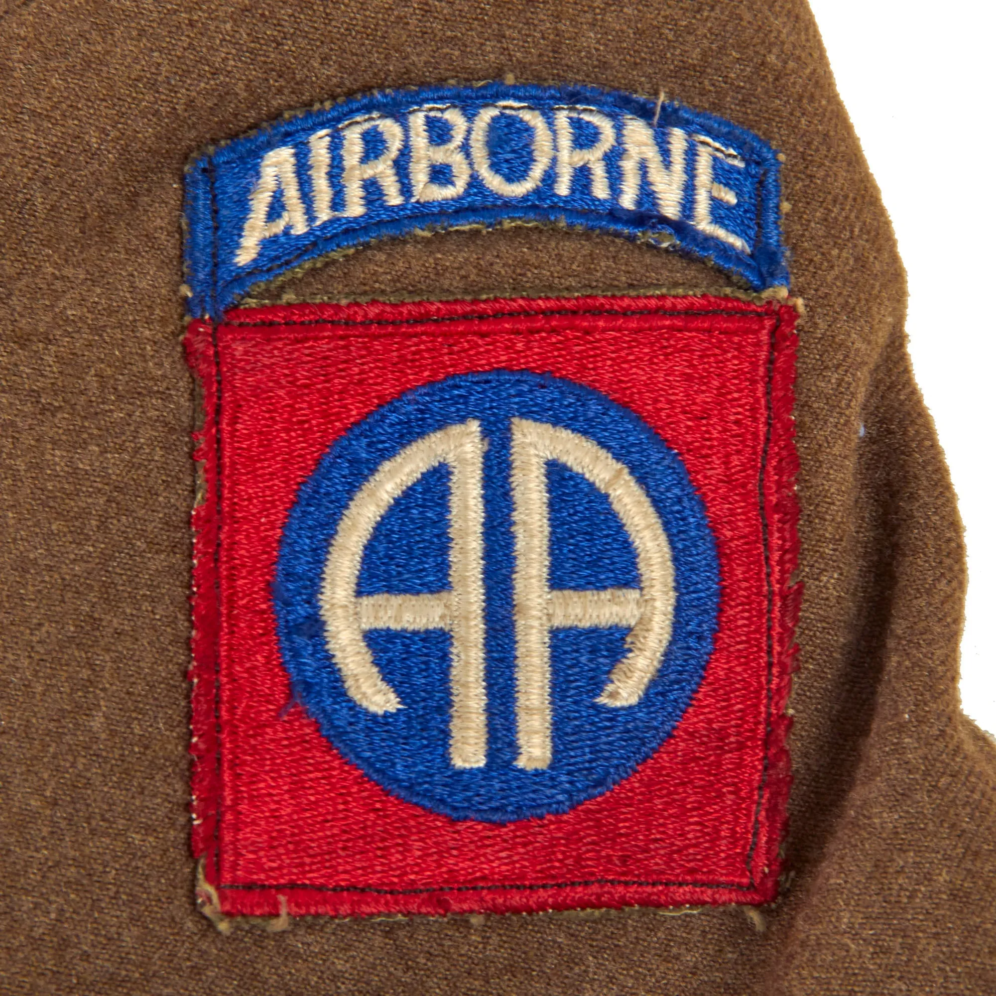 Original U.S. WWII 193rd Glider Infantry Regiment Named Uniforms with Garrison Cap, Jump Boots, Photos, Documents and More - PFC William E. Smith - 17th & 82nd Airborne Division