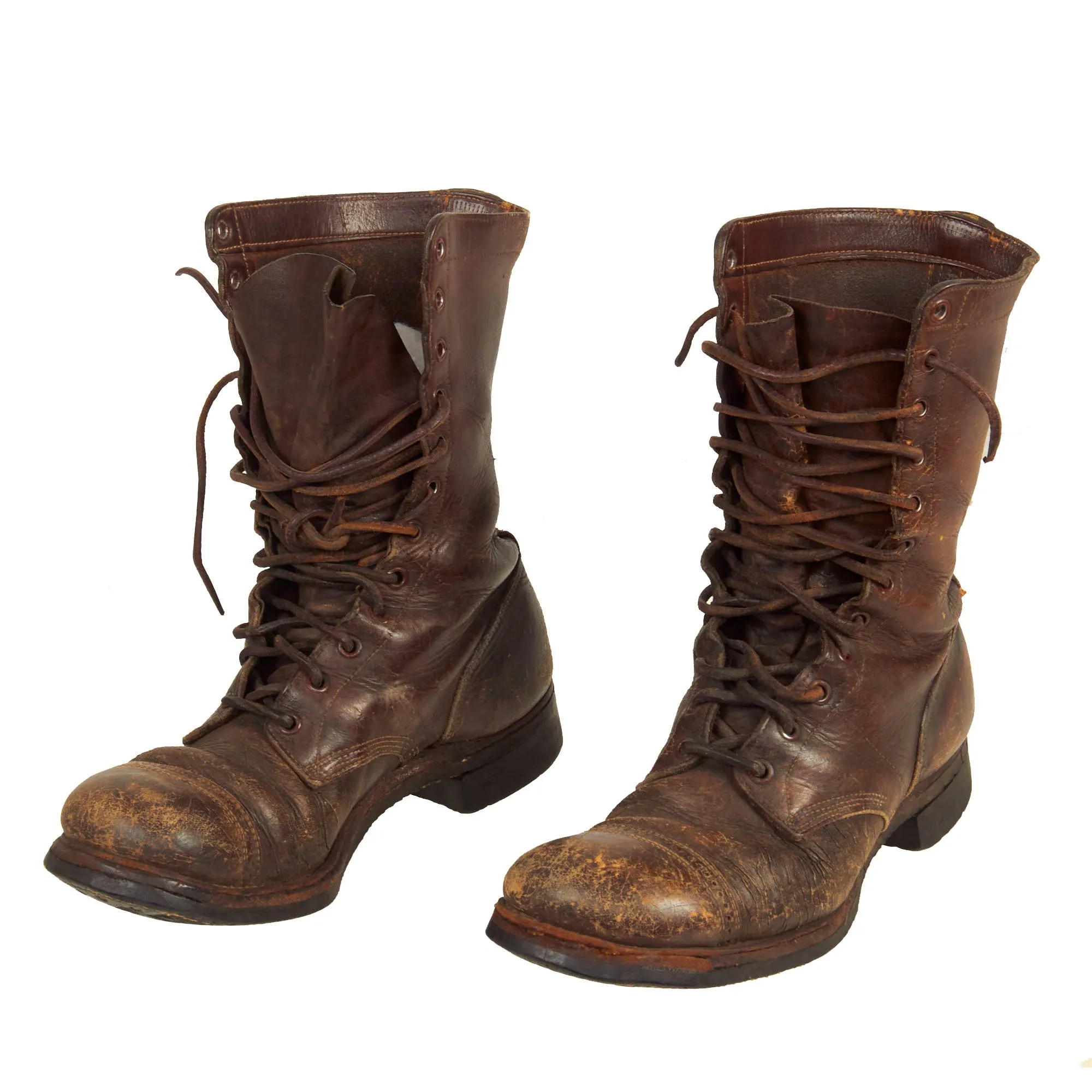 Original U.S. WWII 193rd Glider Infantry Regiment Named Uniforms with Garrison Cap, Jump Boots, Photos, Documents and More - PFC William E. Smith - 17th & 82nd Airborne Division