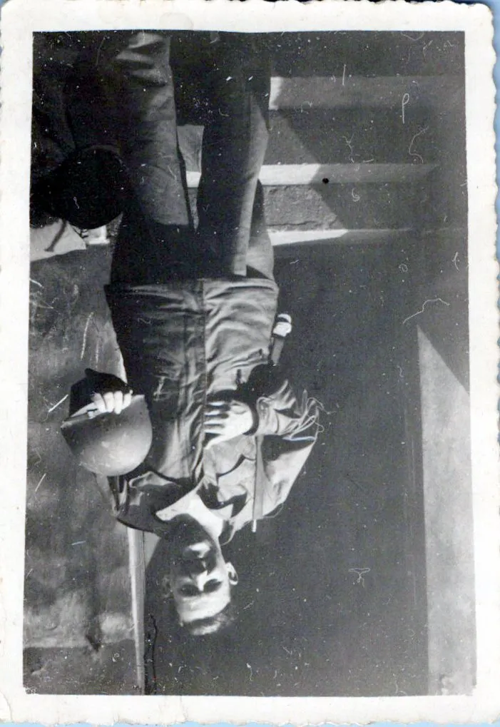Original U.S. WWII 193rd Glider Infantry Regiment Named Uniforms with Garrison Cap, Jump Boots, Photos, Documents and More - PFC William E. Smith - 17th & 82nd Airborne Division