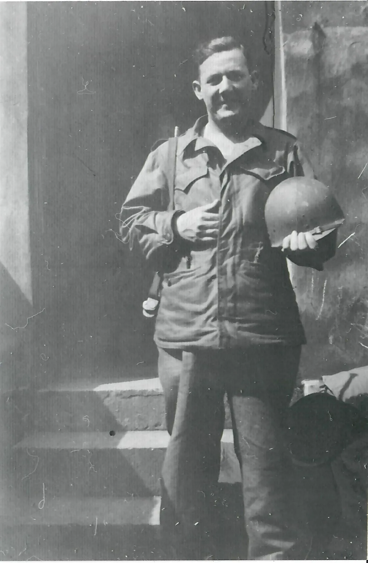 Original U.S. WWII 193rd Glider Infantry Regiment Named Uniforms with Garrison Cap, Jump Boots, Photos, Documents and More - PFC William E. Smith - 17th & 82nd Airborne Division