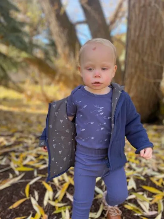 Perry leggings in navy