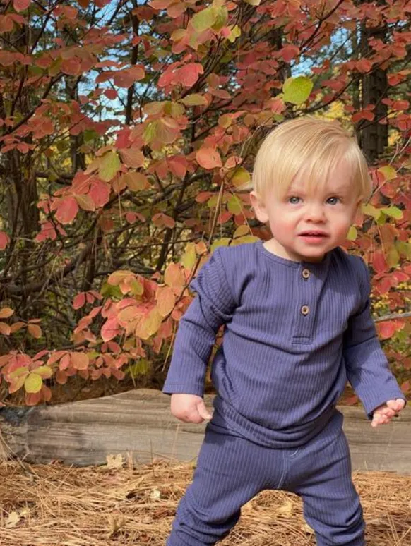 Perry leggings in navy