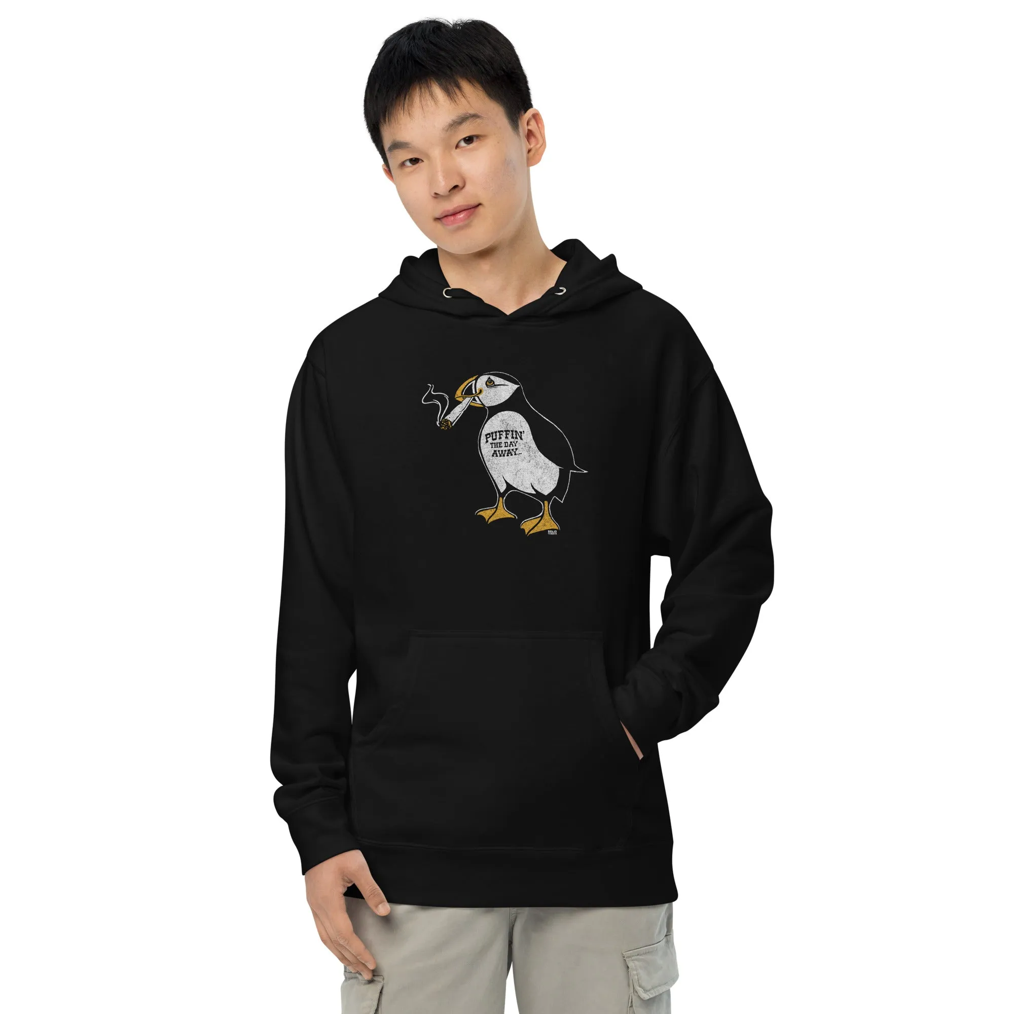 Puffin Away Midweight Pullover Hoodie