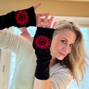 Sam Smith's Knitted SPN Arm Warmers