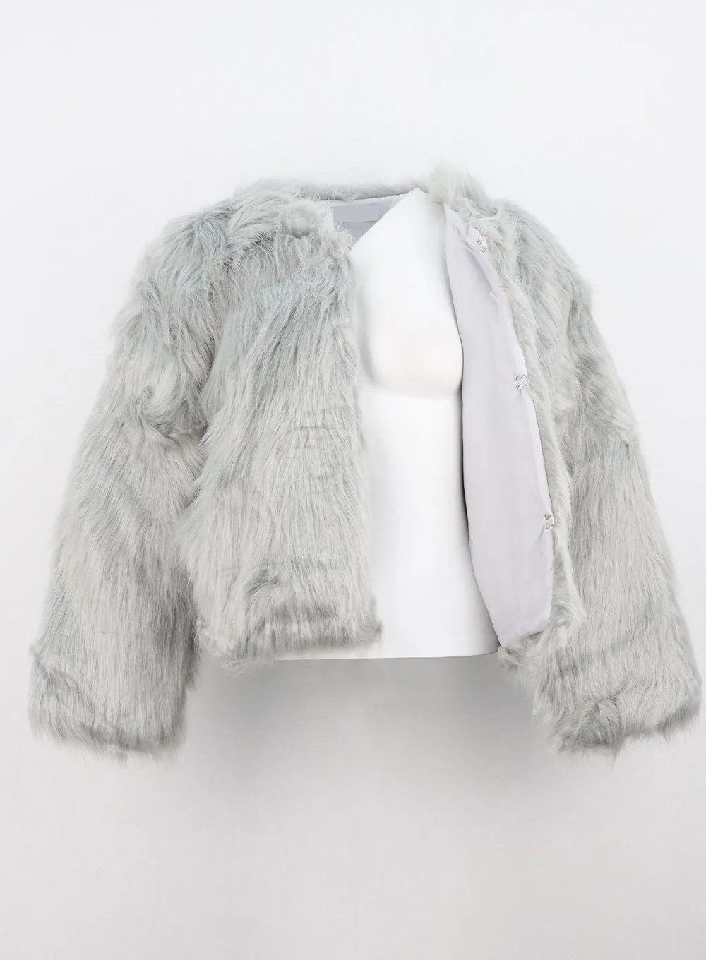 Soft Faux Fur Jacket CO327