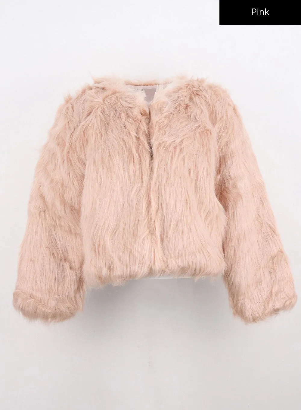Soft Faux Fur Jacket CO327