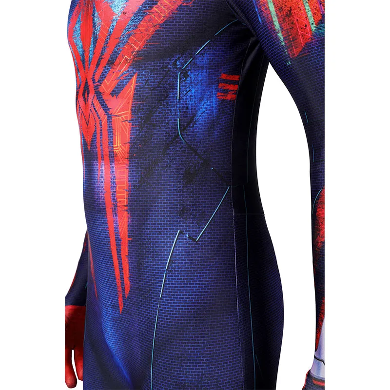 SPIDER MAN Across the Spider-Verse Spider-man 2099 Cosplay Costume Jumpsuit