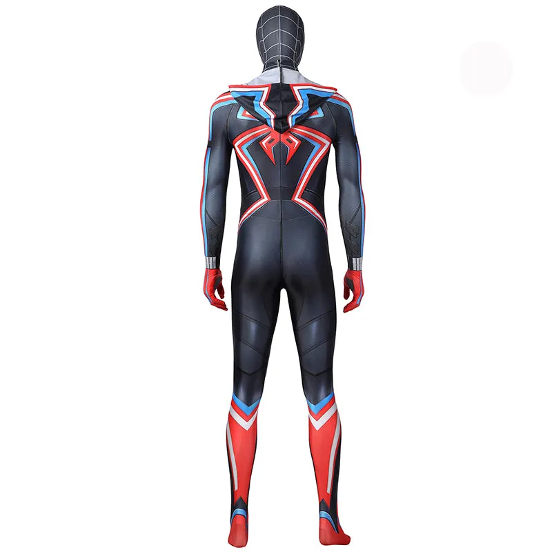 Spider Man Bodysuit Costume Spider-Man PS5 Miles Morales Cosplay Superhero Jumpsuit