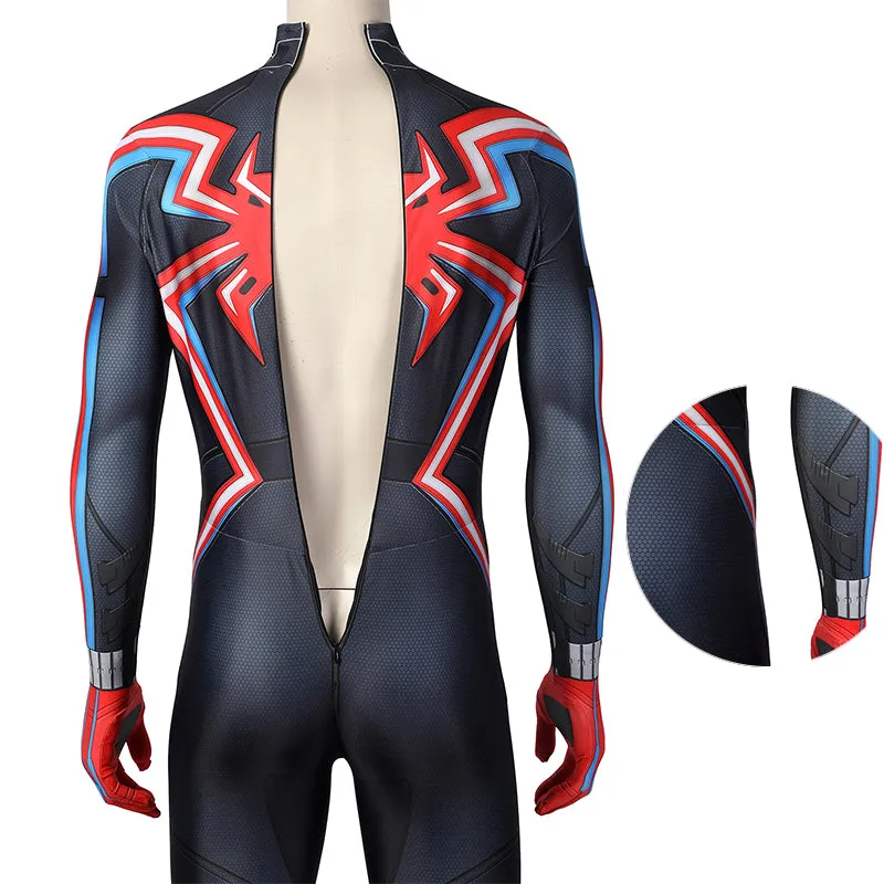 Spider Man Bodysuit Costume Spider-Man PS5 Miles Morales Cosplay Superhero Jumpsuit