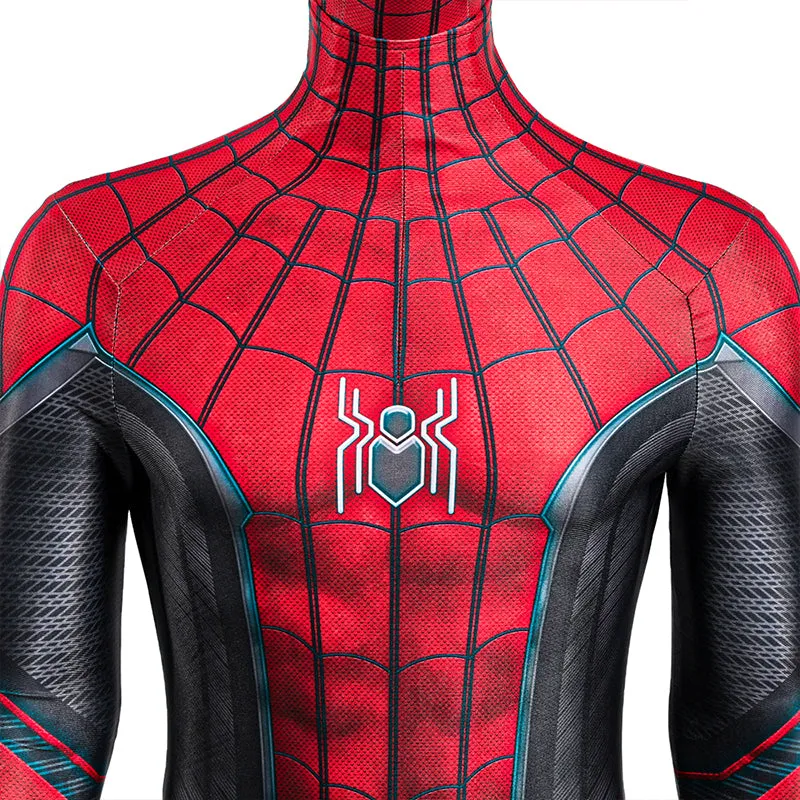 Spider-Man: Far from Home Suit Peter Parker Costume Spiderman Jumpsuit
