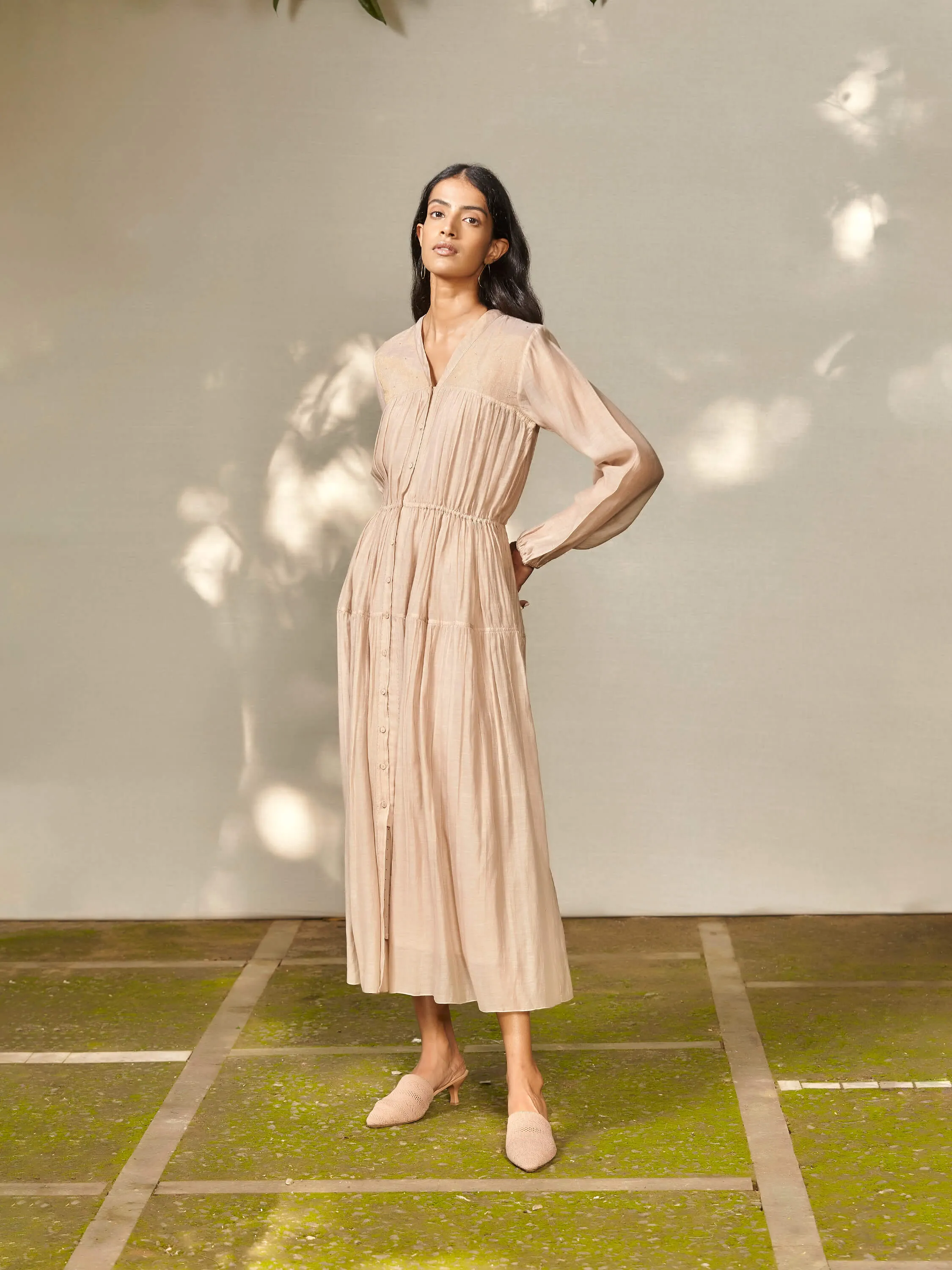 Sunset on The Nile Maxi Dress