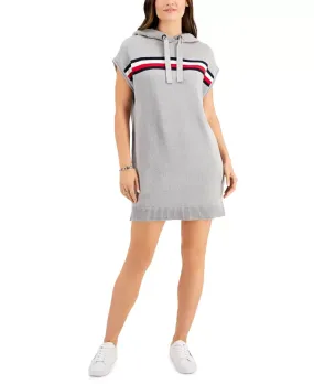 Tommy Hilfiger Striped Hoodie Dress
