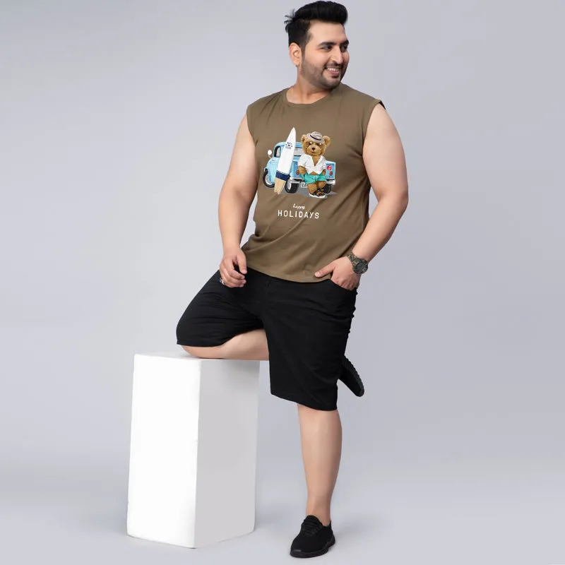 Vacation Bear Sleeveless Vest