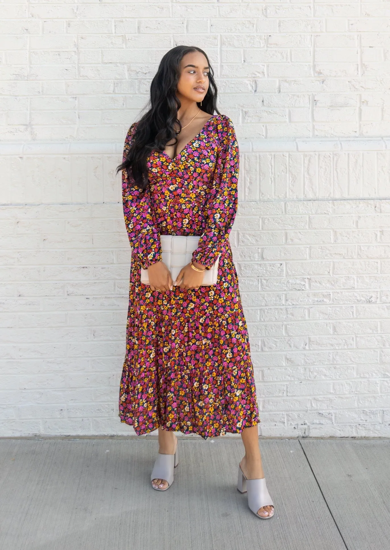 VICTORIA FLORAL DRESS