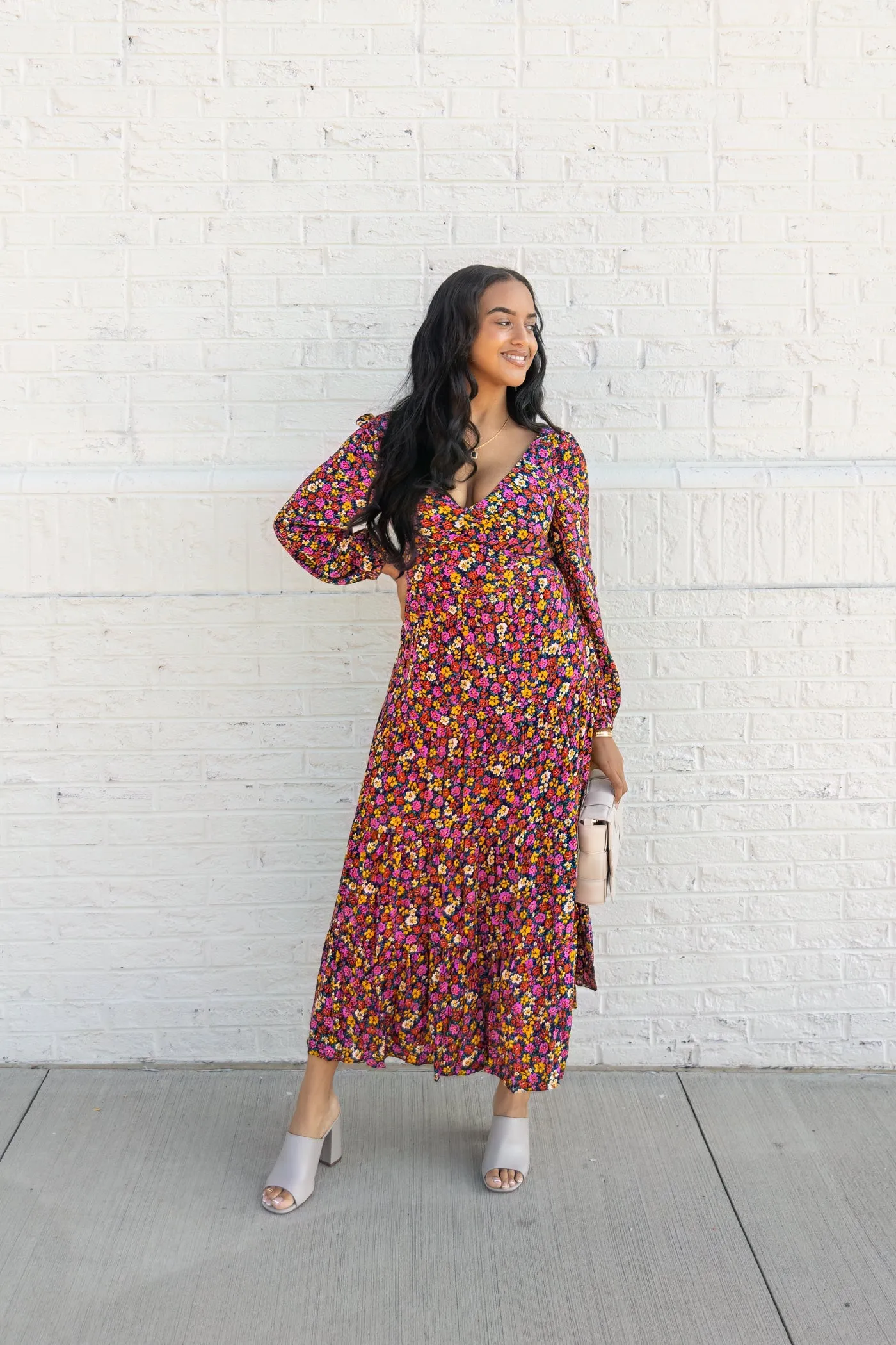 VICTORIA FLORAL DRESS