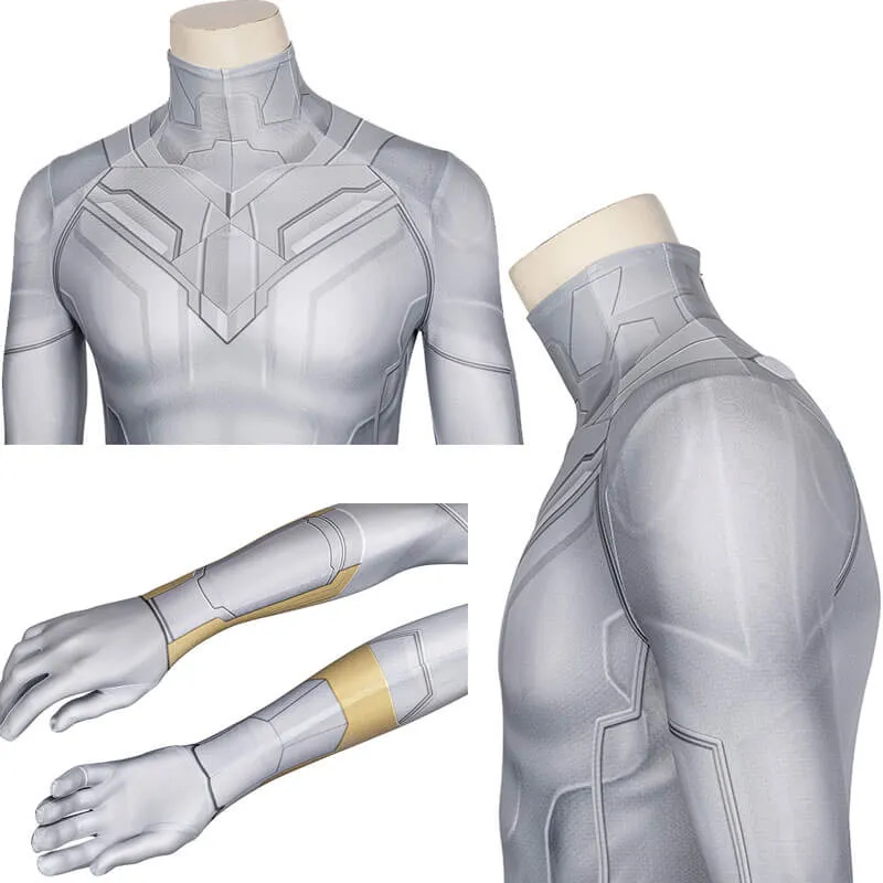 WandaVision Costume White Vision Cosplay Costume Superhero Suit
