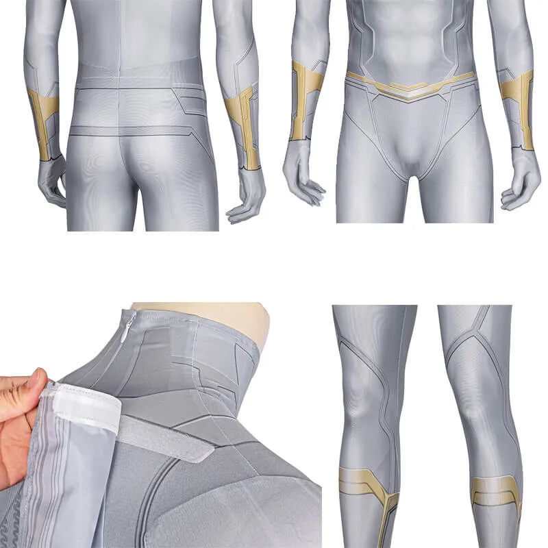 WandaVision Costume White Vision Cosplay Costume Superhero Suit
