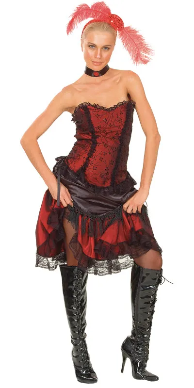 Western Saloon Girl Wild West Entertainer Costume