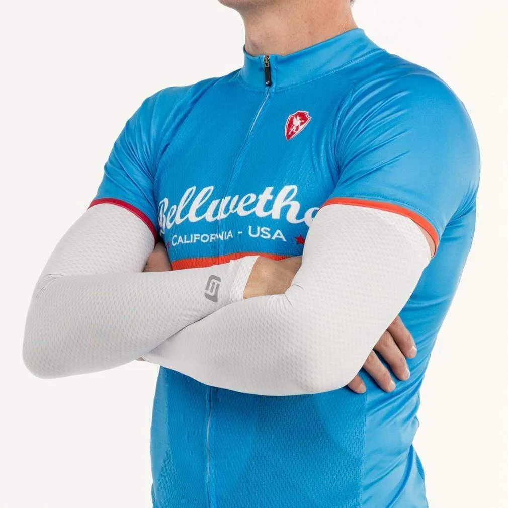 White Coldflash UPF Sun Sleeves